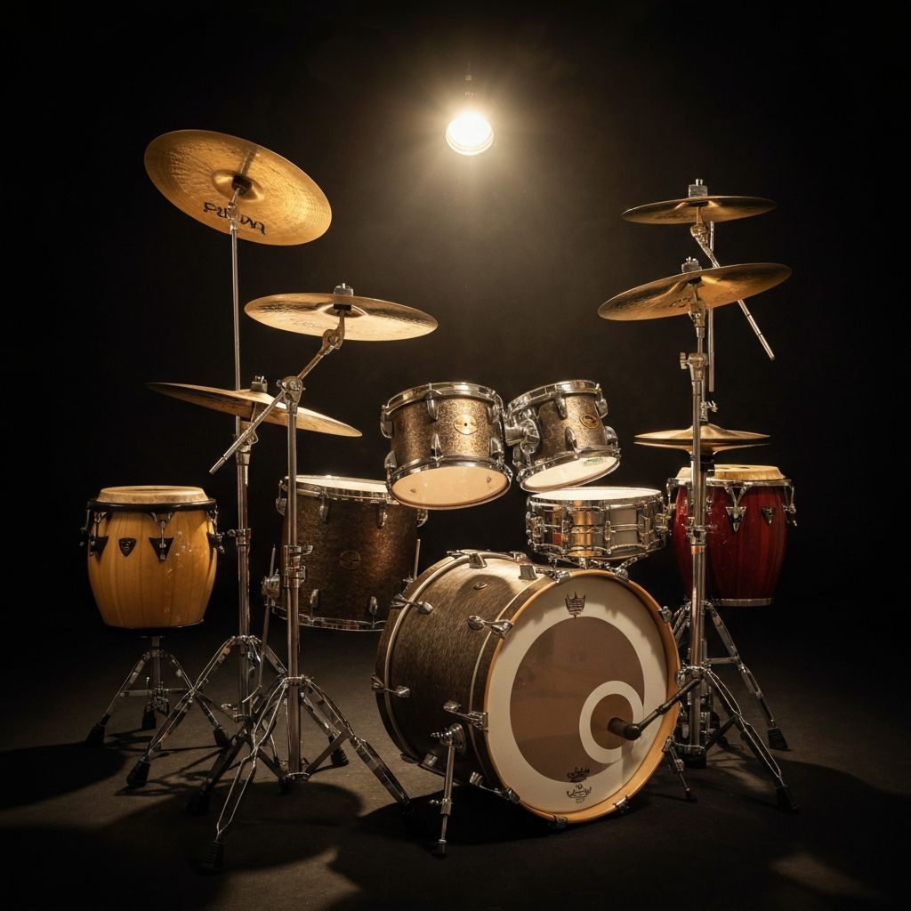 Bateria Acustica 5 Cuerpos